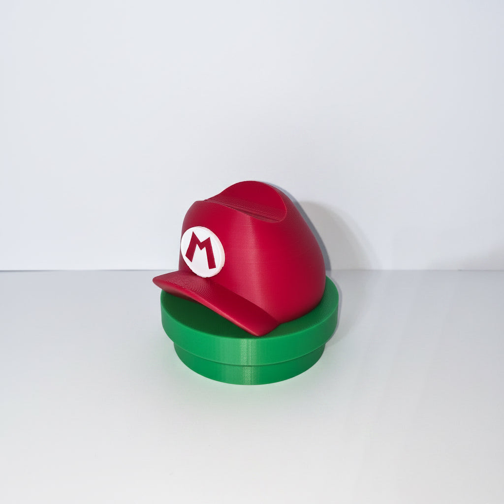Plumber's Cap Desk Dock – Retro Gaming Edition