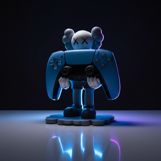 KAWS Companion Style Controller Stand – Street Art Edition