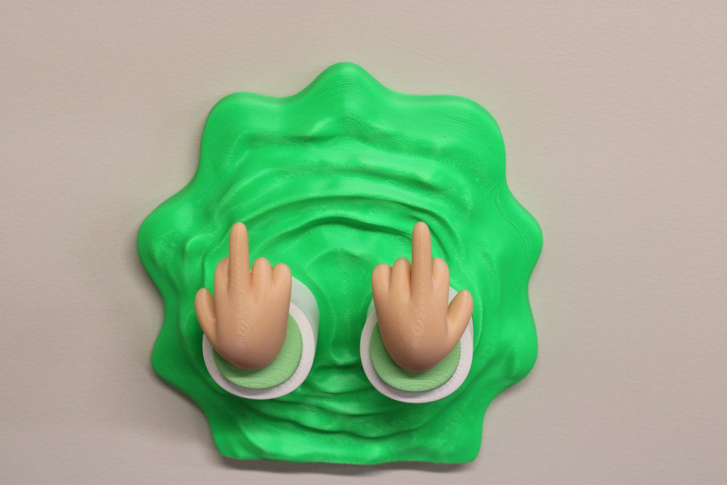 Rick & Morty Inspired Headphone Wall Mount – Novelty Headphone Holder
