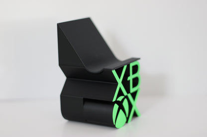 Xbox-Inspired Controller Stand — Single Holder with Green Logo | Series X/S & One