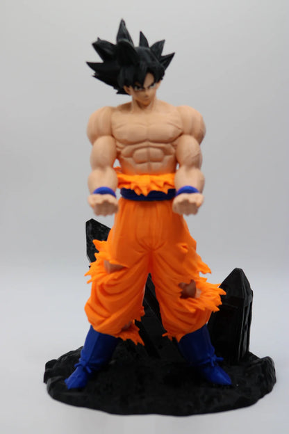 Goku Battle Damaged Warrior Controller Stand – Full Statue Edition