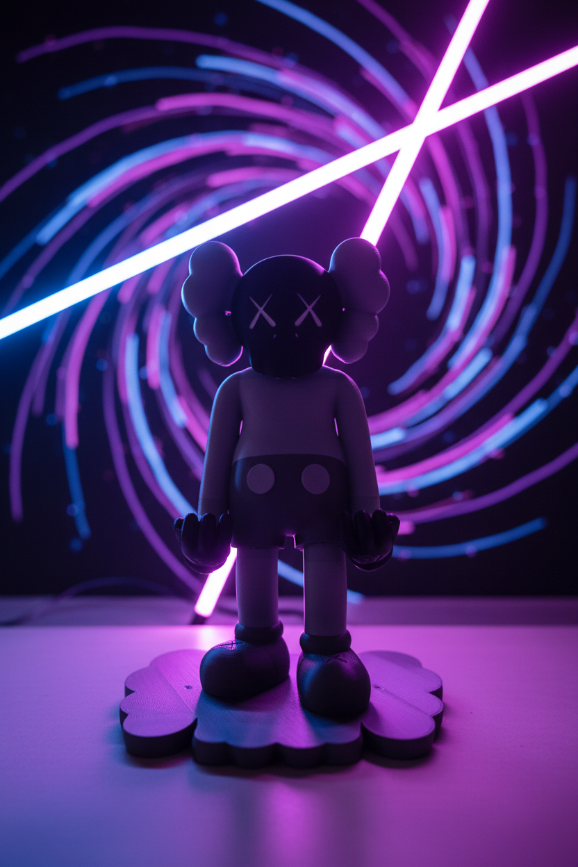 KAWS Companion Style Controller Stand – Street Art Edition