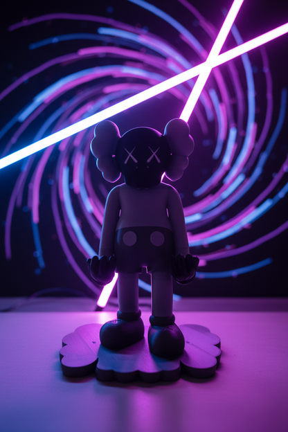 KAWS Companion Style Controller Stand – Street Art Edition