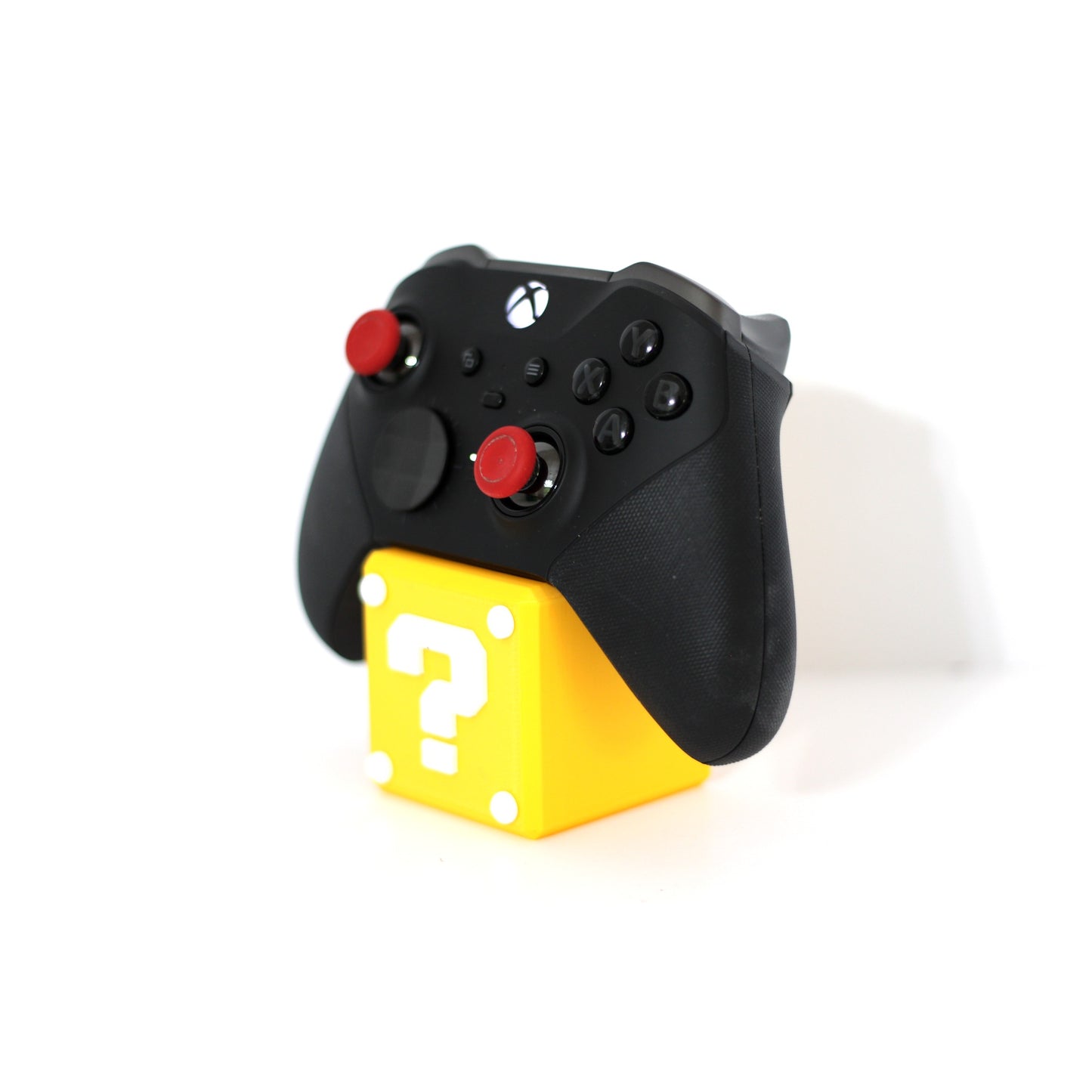 Mystery Question Block Controller Holder — Cube Display Stand