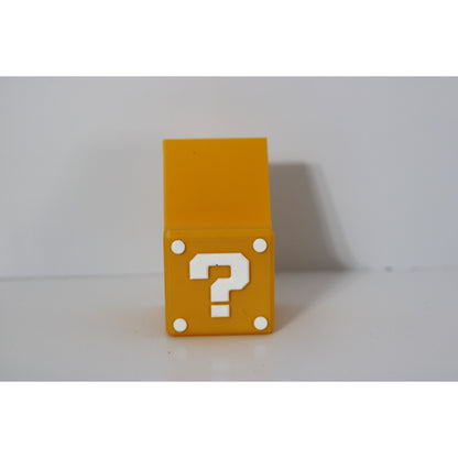 Mystery Question Block Controller Holder — Cube Display Stand
