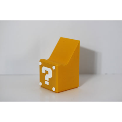 Mystery Question Block Controller Holder — Cube Display Stand
