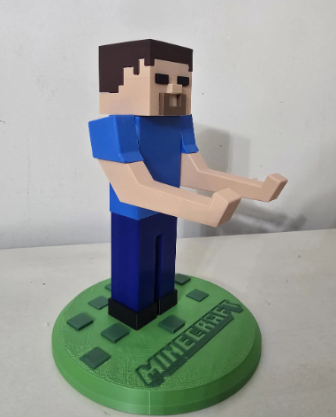 Steve Block Character Controller Stand – Gaming Edition