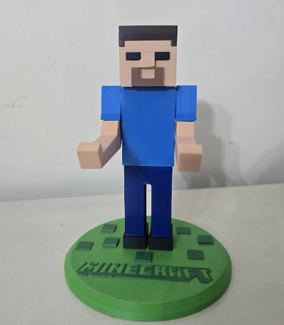 Steve Block Character Controller Stand – Gaming Edition