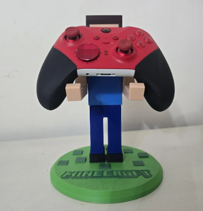 Steve Block Character Controller Stand – Gaming Edition