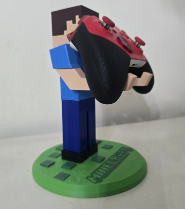 Steve Block Character Controller Stand – Gaming Edition