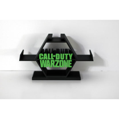 Warzone-Inspired Dual Controller Stand — Holds 2 Controllers | PS5, Xbox & More