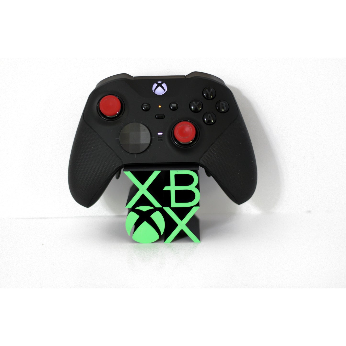 Xbox-Inspired Controller Stand — Single Holder with Green Logo | Series X/S & One